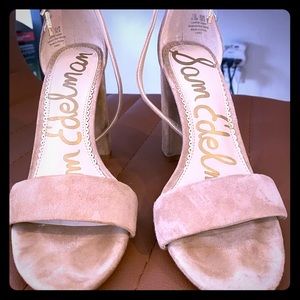 Sam Edelman Heels Open Toe Size 6.5
Suede